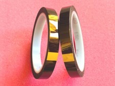 2x Heat Capton Tape for Masking, Soldering, Protecting Circuit 1/2 in X 36 Yard