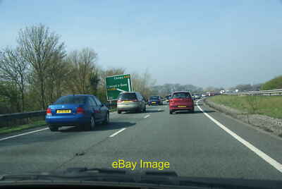 Slow traffic on the A55 I thought jams like this near Queensfer c2012
