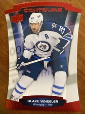 15-16 UD Contours Hockey Red Parallel 37 Blake Wheeler /99