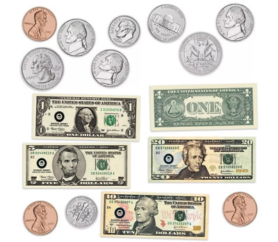 Learning Resources Double-Sided Magnetic Money - play to learn Money