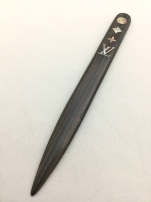 LOUIS VUITTON Wooden Paper Knife Letter Opener Novelty VIP ONLY