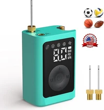 Bomba eléctrica para inflar y desinflar balones de baloncesto de 2 a 17 PSI con