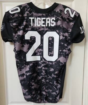 【L】NIKE TIGERS #24 アメフト ジャージ VAPOR PRO Nike Digital Vapor Pro USA Military Camo Tigers Football Jersey