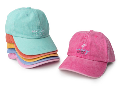 Pacific Brim Embroidered, Adjustable Hat