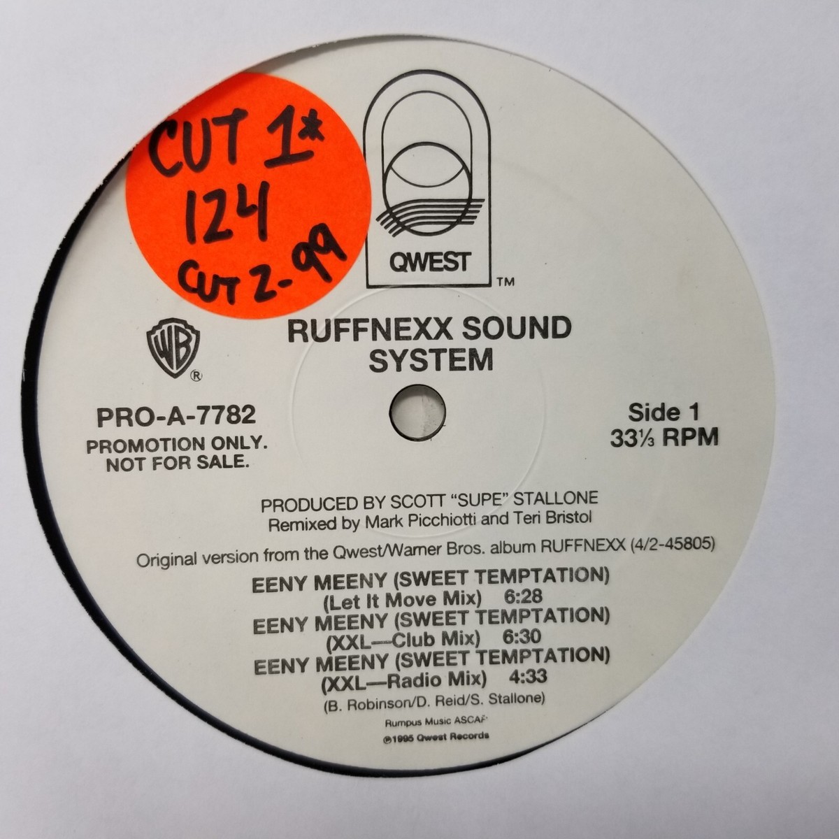 Ruffnexx Sound System: Eeny Meeny (Sweet Temptation): CD Single Ruffnexx Sound System: Eeny Meeny (Sweet Temptation): CD Single