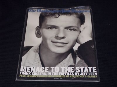1999 MARCH 7 WASHINGTON POST MAGAZINE - FRANK SINATRA FRONT COVER - E 16986