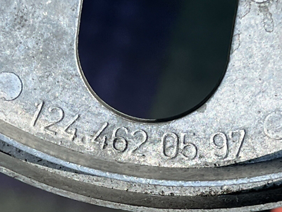 92-93 Mercedes-Benz 400e Steering Column SRS Air Bag Airbag Clock  