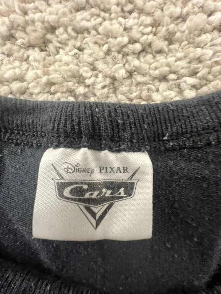 Vintage Disney Cars Lightning McQueen  Race T-Shirt Sz 4T Kids Child Youth - Image 3 of 4