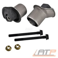 2x HINTERACHSLAGER TONNENLAGER GUMMILAGER HINTEN FÜR VW GOLF 3 1H 1E 4 