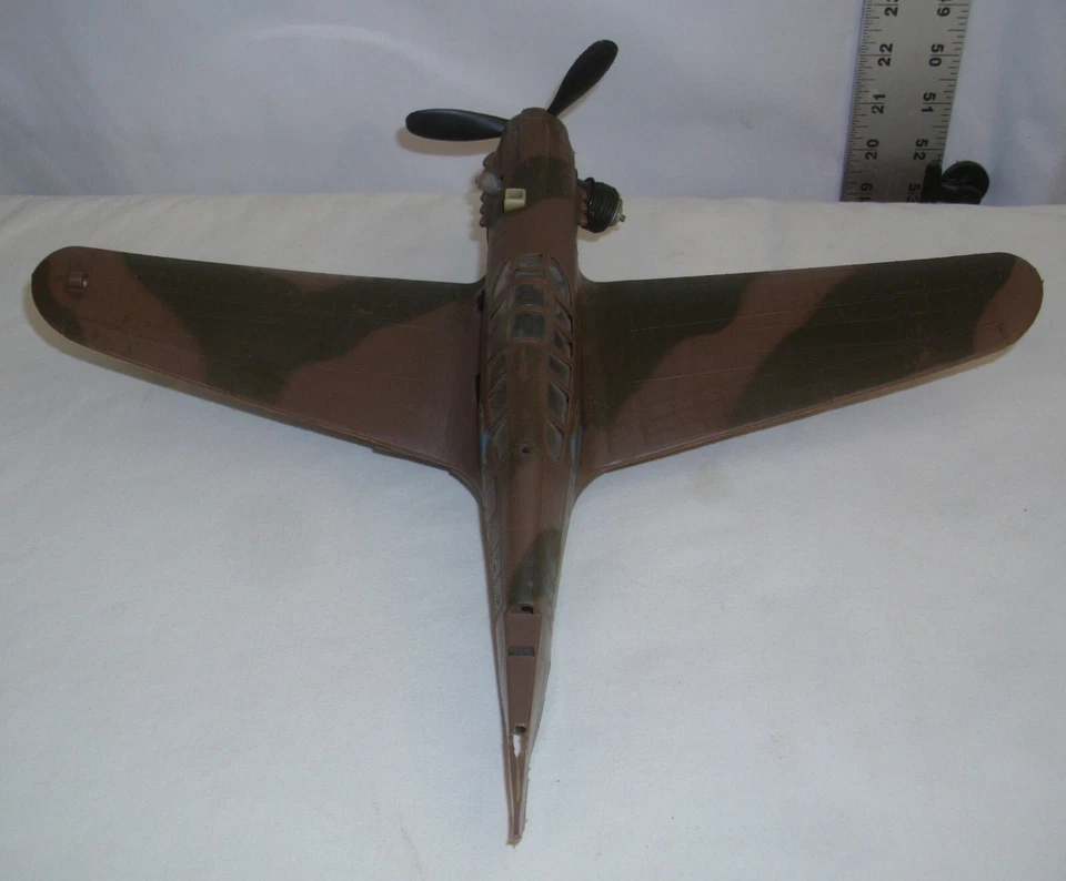 TESTORS KEEP'EM FLYING TIGER GAS AIRPLANE TETHER CONTROL LINE PARTS TOY - Image 3 of 4