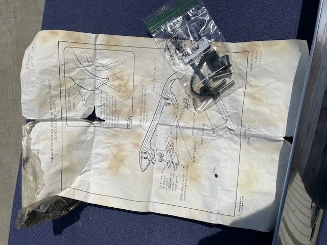 1969 1970 Chevrolet Impala Bel Air Wagon NOS Rear Tailgate Air Deflector #993530 - Image 2 of 4