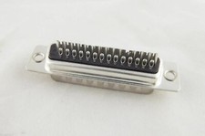 1pcs D-SUB 44 Pin DB44 Male Plug Solder Type Straight Adapter Connector 3 Rows