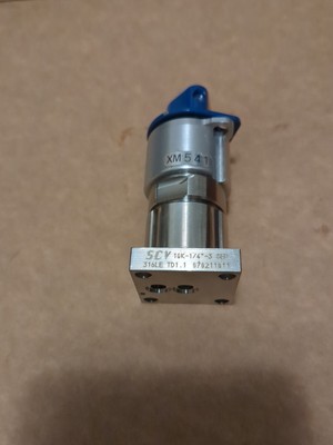KITZ SCT SCV 10K-1/4''-3 SEP 316LE TD1.1 07022301 MANUAL LOCK OUT VALVE SST