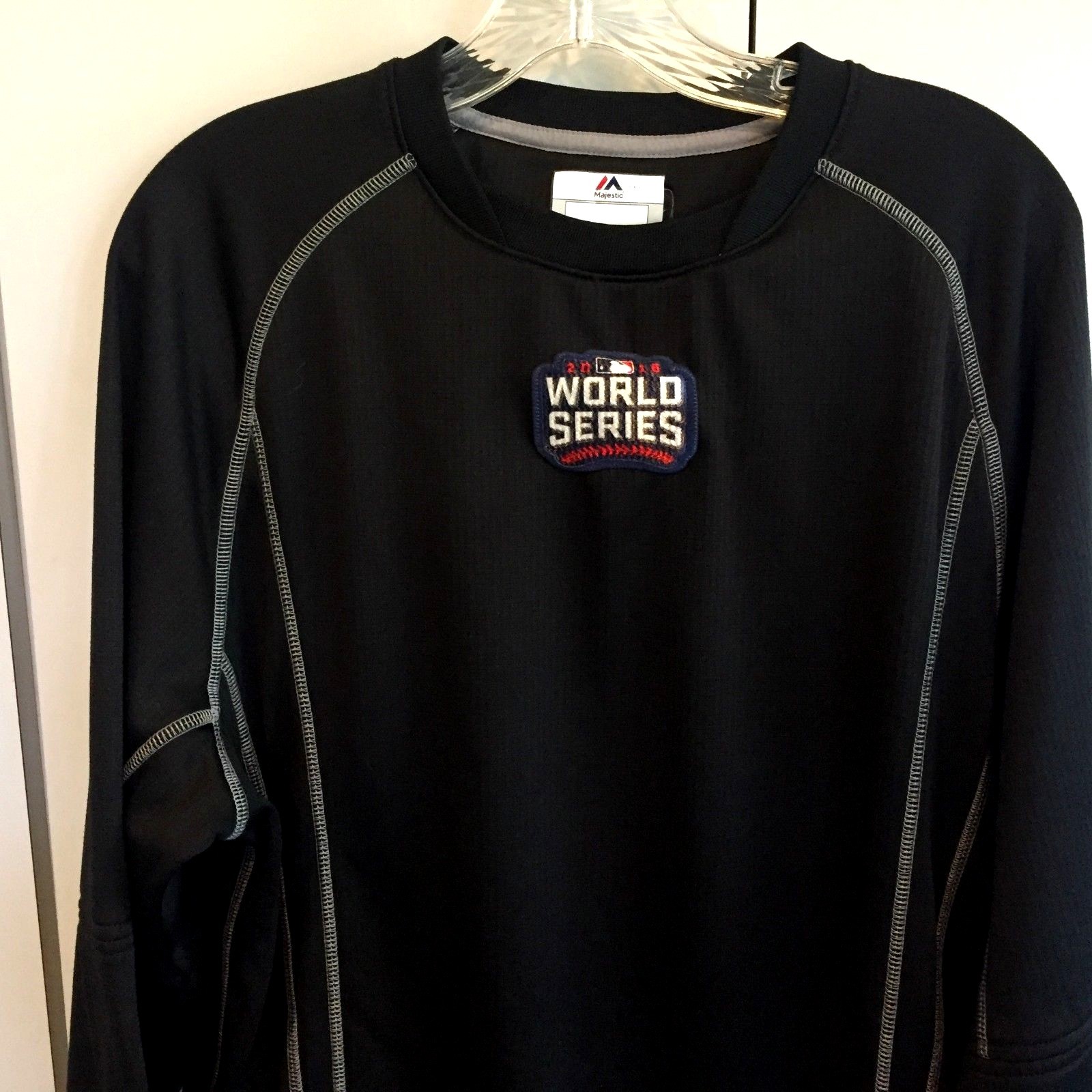 2016 WORLD SERIES Baseball Pullover Jacket Size M… - image 3