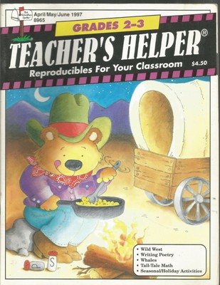 Teacher's Helper Grades 2-3 April May June 1997 Reproducibles For Your  Classroom | eBay