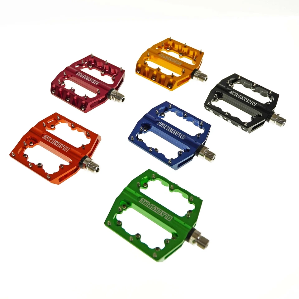 Pedales de bicicleta MTB Blackspire SUB420 9/16" Pedal BMX de aleación CNC completo 6 colores Foto 2 de 4