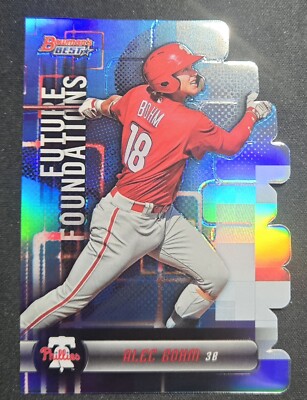 2019 Bowman's Best Alec Bohm Future Foundations Die Cut Philadelphia Phillies