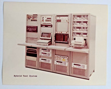 Harris Computer Hybrid Test Rack System 8x10 Vtg Photo c 1980s