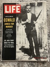 Newsstand February 21 1964 Life Magazine Lee Harvey Oswald JFK Cover Beatles