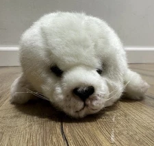 Yomiko Classics Harp Seal By Russ Berrie White Plush Stuffed Animal Arctic Pup