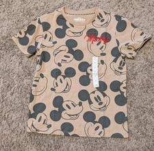 NWT Disney  Friends Boys Size Small Mickey Mouse Shirt