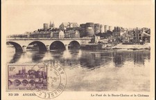 Carte maximum - n° 500 Angers