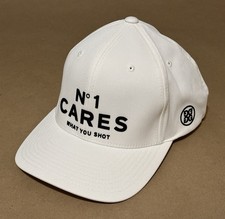 GFore No 1 Cares White Snapback Golf Cap Hat ...