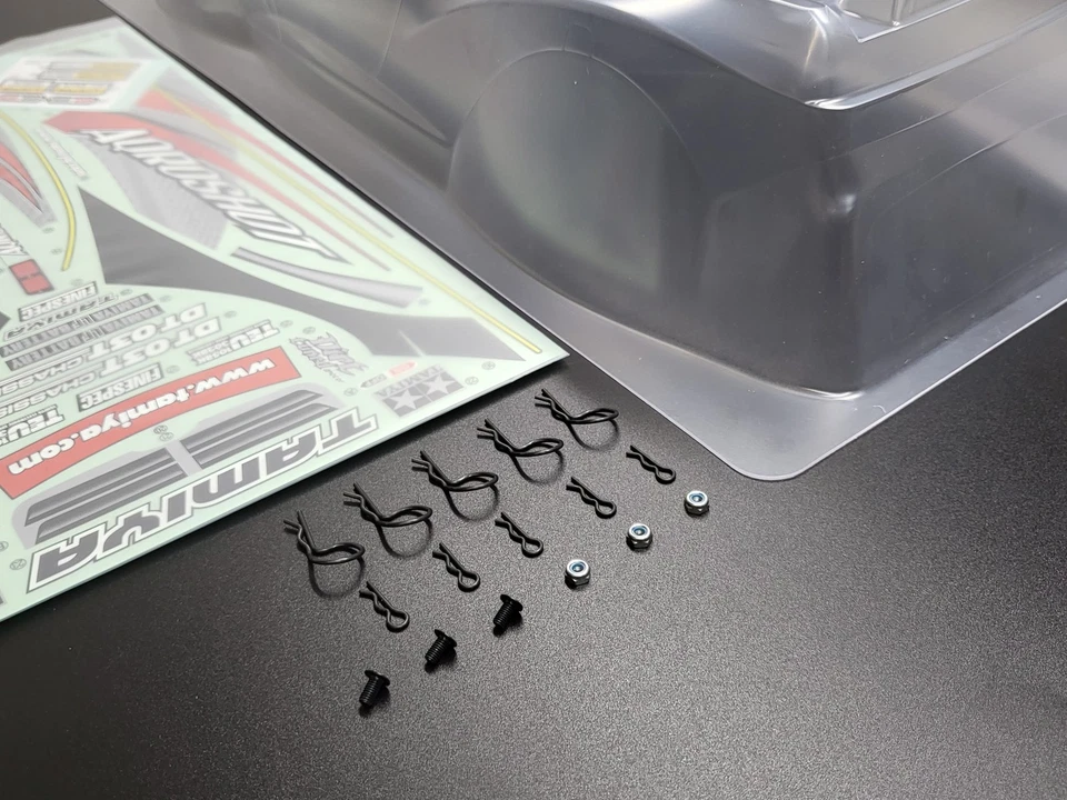 TAMIYA KAROSSERIE "AQROSHOT" PLUS AUFKLEBER BOGEN # 311825675 - Bild 4 von 4