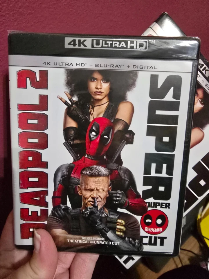~ Deadpool 2 ~ 4K Ultra HD + Blu-Ray + DVD ~ Super Duper $@%!#& Cut ~ - Image 3 of 3