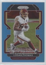 2021 Panini Prizm Light Blue Prizm Logan Thomas #210 2l4