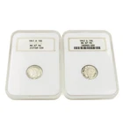 1941-D & 1942-D Mercury Dime NGC MS67 Full Bands Silver Coins Lot of 2 #C908-2