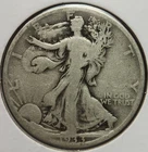 1933 S Walking Liberty Half Dollar Condition, 90% Silver Nice Coin! WL-3328s