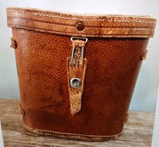 Binolux 7 x 35mm Field 65 degrees 11958 Vintage Binoculars LEATHER Case