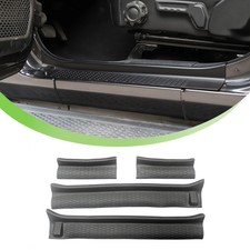 Car Door Sill Plate Guard Protector Decoration Cover Trim for Jeep Wrangler JL G