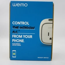 New Belkin Wemo Smart Power Plug  Insight Switch Wi-Fi Home Remote Sealed
