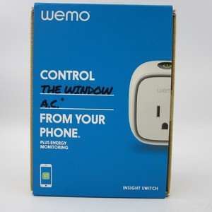 Nouvelle prise d'alimentation intelligente Belkin Wemo scellée Insight Switch Wi-Fi Home Remote