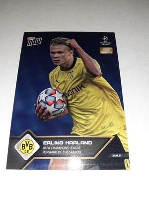 Topps Now Champions League Haaland Nr. 10