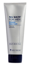 Nu Skin for Men Dividends Shave Cream 7.0 Oz. New 7 oz. Cleansing Exfoliating