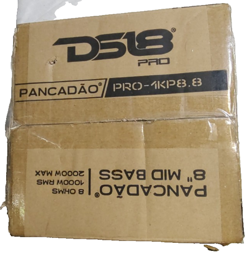 DS18 PRO-1KP8.4 PANCADÃO Mid-Bass Loudspeaker 8" 1000 Watts Rms 4-Ohm - Picture 2 of 3