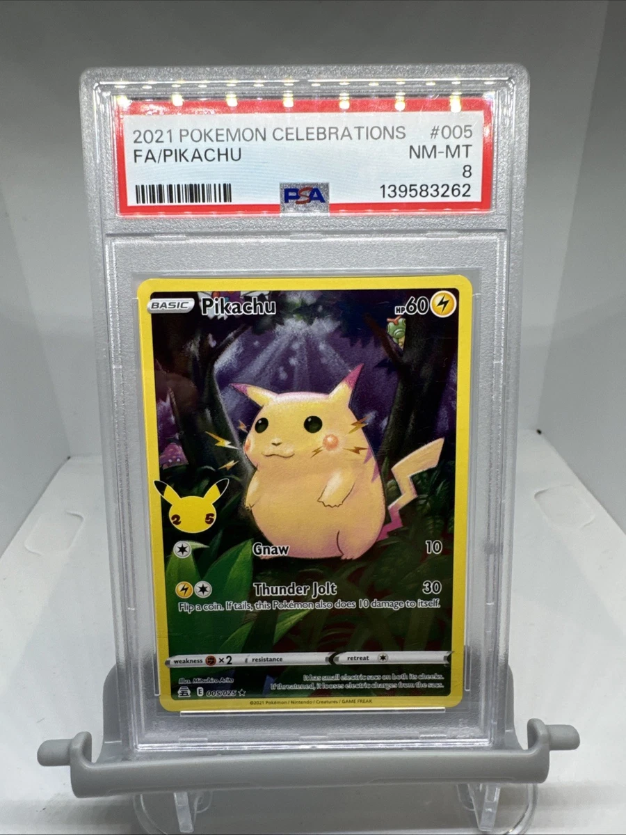 Pikachu Pokémon TCG Professional Sports Authenticator (PSA) Grade