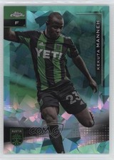 2021 Topps Chrome MLS Sapphire Edition Aqua 85/99 Kekuta Manneh #158 0vl1