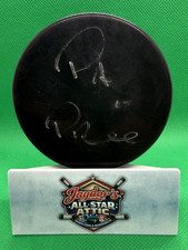 P. A. Parenteau Autographed Hockey Puck - In-Person Signed - No COA