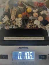 DAMAGED - LEGO Star Wars minifigure parts bulk lot  - NO RETURNS 10.6 OZ Lot A