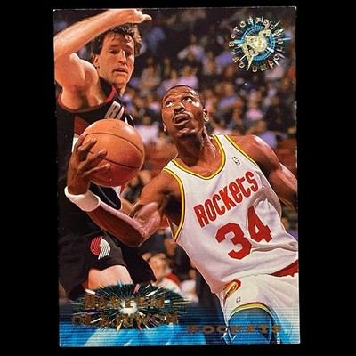 1995-96 Stadium Club #310 Hakeem Olajuwon HOUSTON ROCKETS -- EX-NM