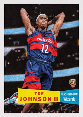 Topps NBA Living Set - Card 029 - Tre Johnson III - Washington Wizards