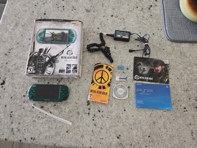 Sony PSP 3001 Metal Gear Solid: Peace Walker Entertainment Pack In Box  - Tested
