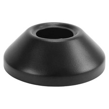 Steel Pipe Cover Black Collar 3/4 (25mm) 25mm High