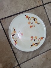 Hall China Autumn Leaf Pattern Cake Plate — listing 4