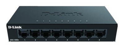 D-LINK DGS-108GL/E Desktop Switch 8