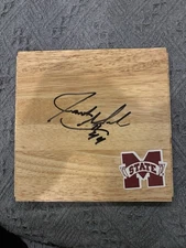 Jamont Gordon SIGNED Mississippi State Bulldogs Logo FLOOR PC COA